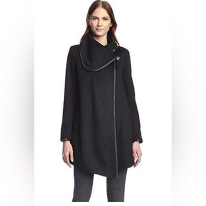 Betsey Johnson Pink and Black Coat